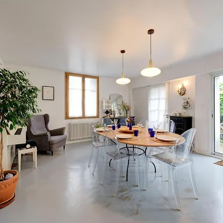 L'oasis - Maison Familiale Jardin - Gare A 5 Min