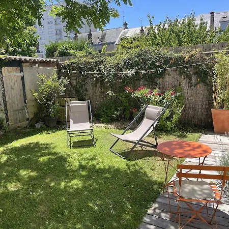 Apartman L'oasis - Maison Familiale Jardin - Gare A 5 Min Tours
