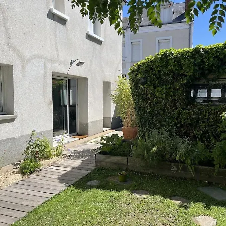 L'oasis - Maison Familiale Jardin - Gare A 5 Min Apartman Tours